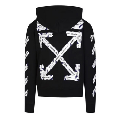 OFF-WHITE Airport Tape Arrows Diag Over Hoodie