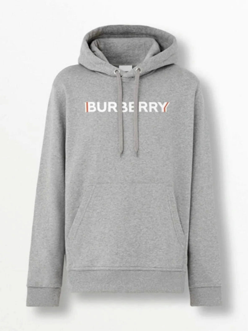 BURBERRY ELLISON HOODIE GREY