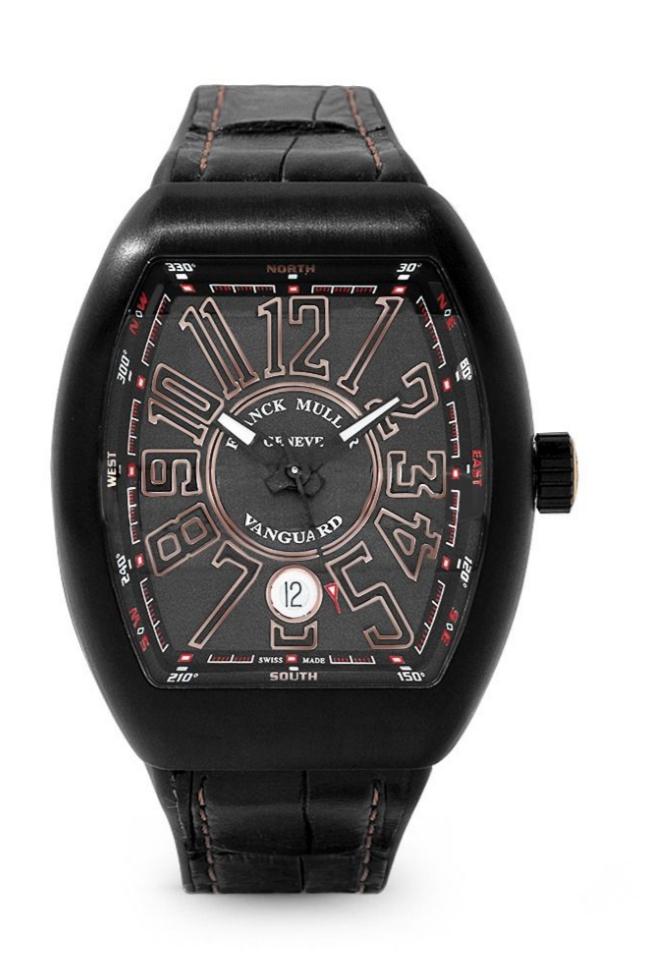 Franck Muller Vanguard 41 SC DT TT NR BR.5N TT NR 5N Black