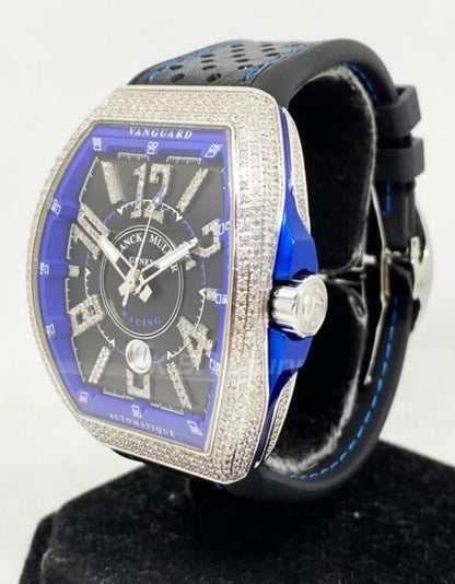 Franck Muller Vanguard Racing V 45 SC DT RCG (Blue)