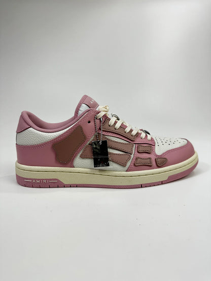 AMIRI SKEL LOW TOP SNEAKERS PINK