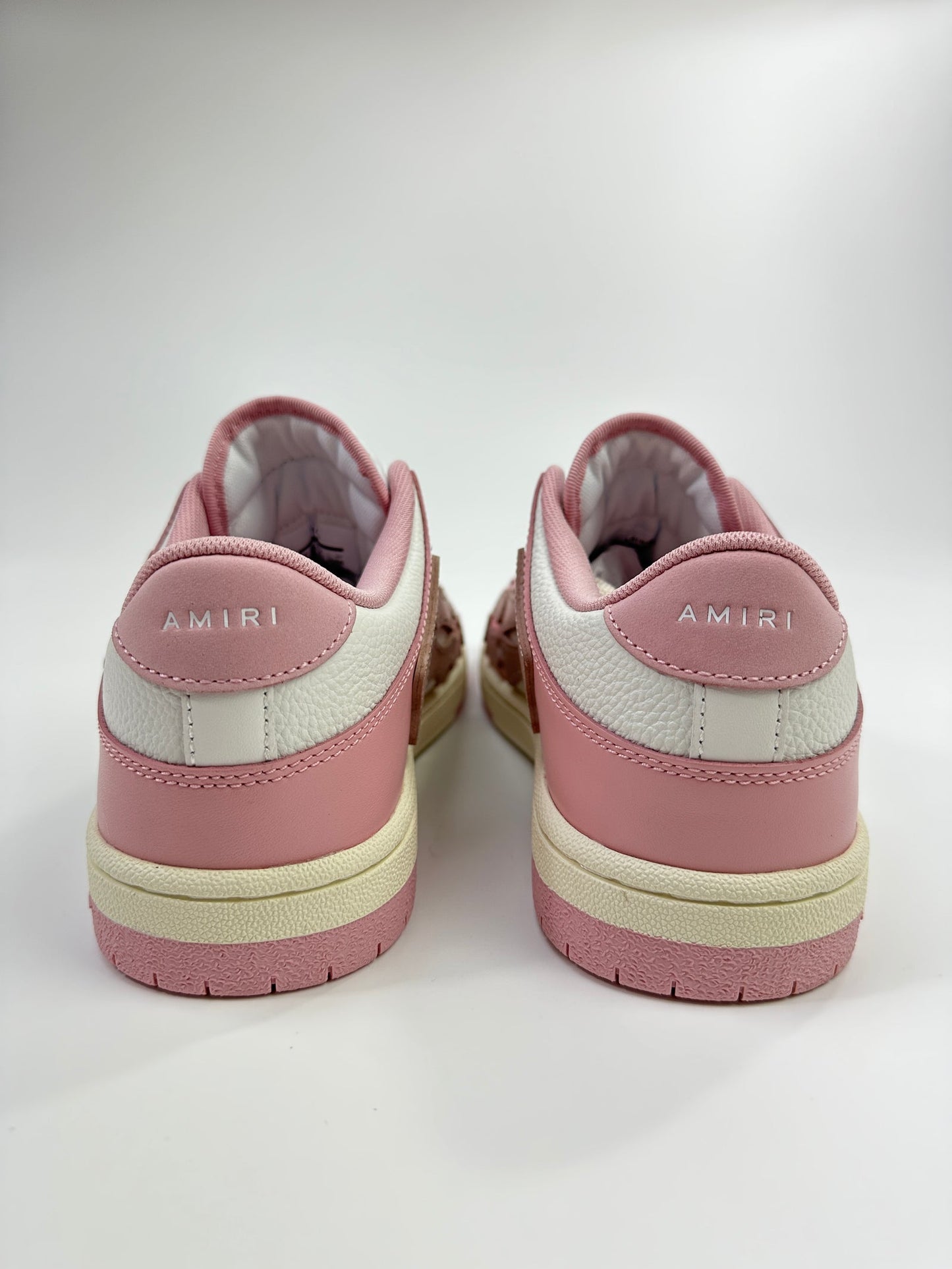 AMIRI SKEL LOW TOP SNEAKERS PINK