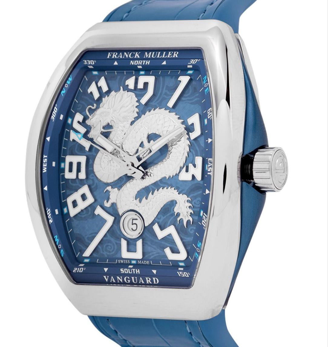 Franck Muller Vanguard  V 45 SC DT Blue Marine Dragon AC Limited V 45 SC DT