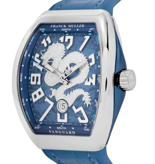 Franck Muller Vanguard  V 45 SC DT Blue Marine Dragon AC Limited V 45 SC DT