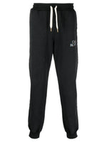 CASABLANCA STACKED LOGO SWEAT PANTS BLACK