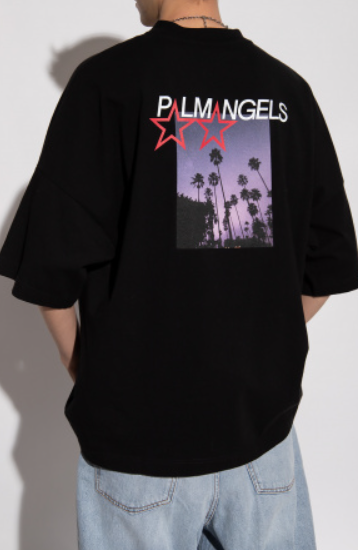 Palm Angels BLACK Logo T-shirt