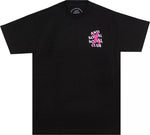 Anti Social Club CANCELLED T-SHIRT PINK BLACK