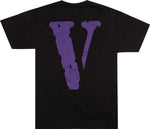 Vlone Friends T-Shirt 'Black/Purple'