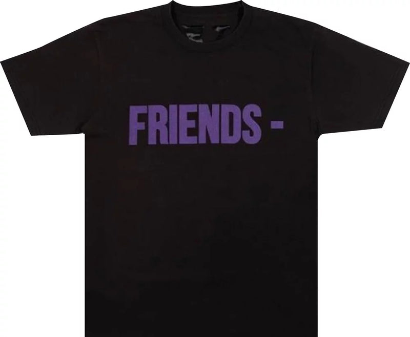 Vlone Friends T-Shirt 'Black/Purple'