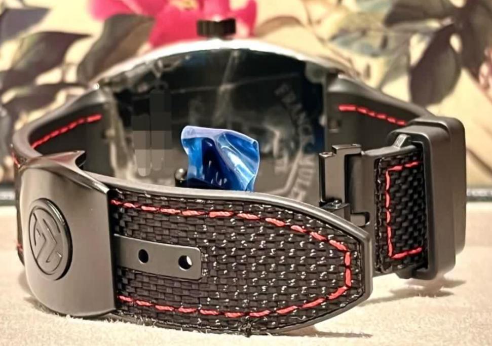 Franck Muller V45 Forged Carbon Red Dial Vanguard