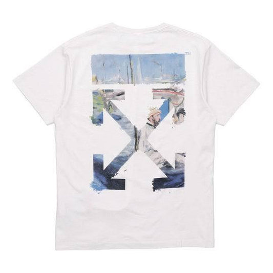 Off White Oil Painting - White