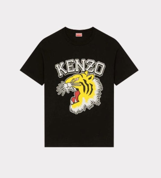 Kenzo Tiger Yellow Tee - Black