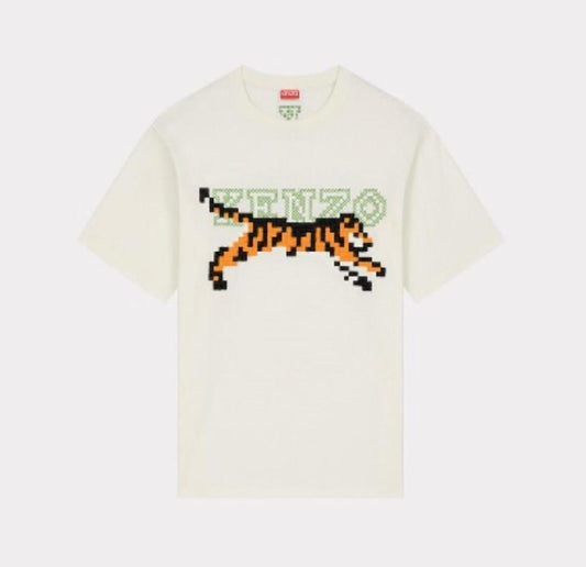 Kenzo Running Tiger Tee - White