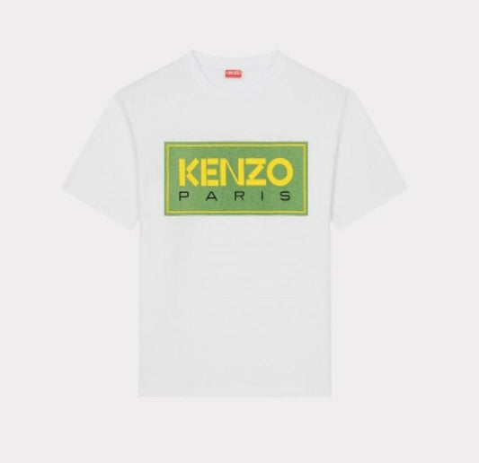 Kenzo Paris Square Logo Tee - White