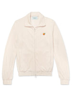 CASABLANCA VELOUR TRACK JACKET BEIGE