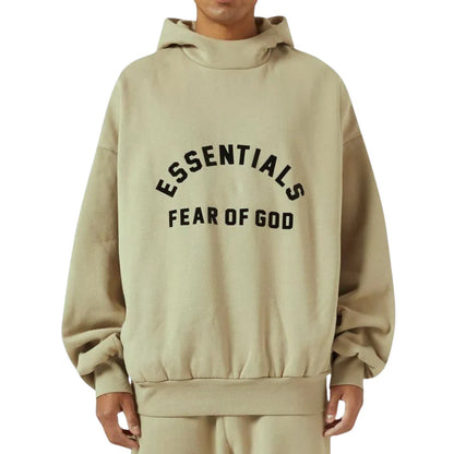 Essentials hoodie dusty beige