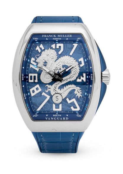 Franck Muller Vanguard  V 45 SC DT Blue Marine Dragon AC Limited V 45 SC DT
