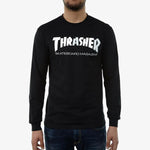 Thrasher Skate Mag Long Sleeve Tee Black