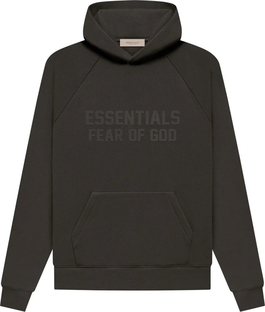 Essentials off black  (Hoodie)