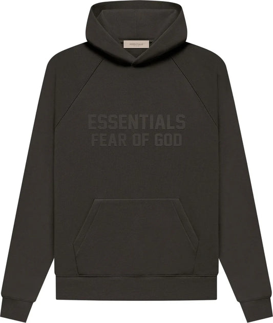 Essentials off black  (Hoodie)