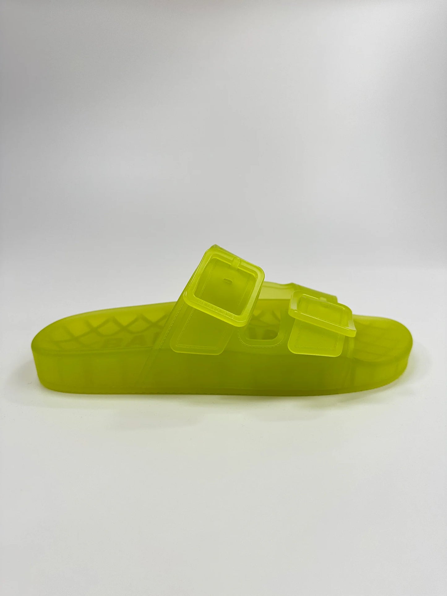 BALENCIAGA MALLORCA SANDALS FLUO YELLOW