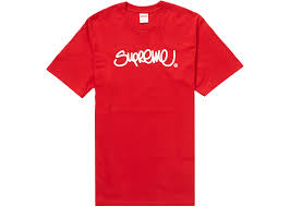 SUPREME HANDSTYLE RED