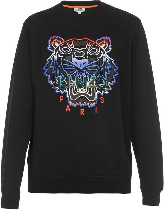 Kenzo Sweatshirt With Tiger Embroidery