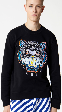 Kenzo Basic Tiger Crewneck Sweatshirt