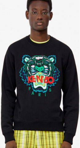 Kenzo Classic Tiger Embroidery Sweatshirt