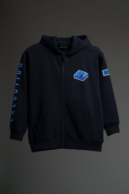 Signature Zipper "NAVY"