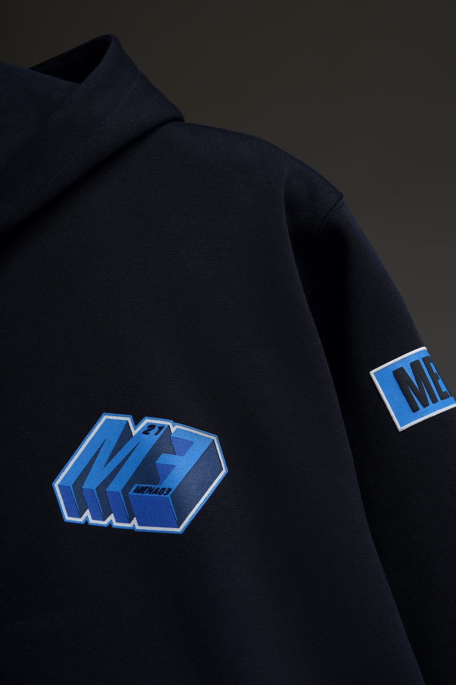 Signature Zipper "NAVY"