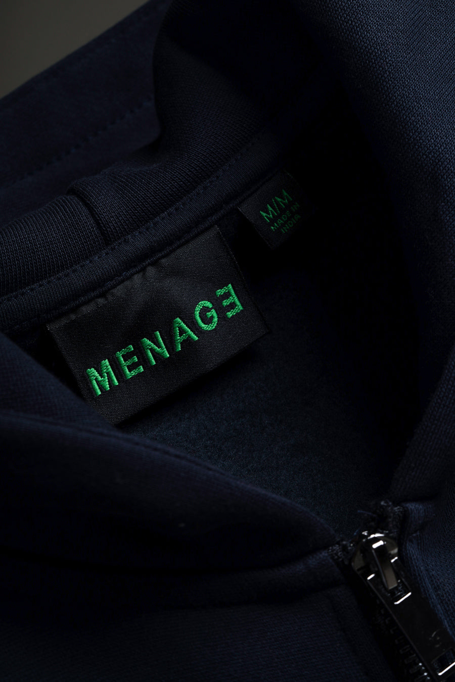 Signature Zipper "NAVY"