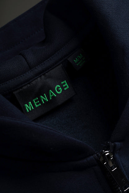 Signature Zipper "NAVY"