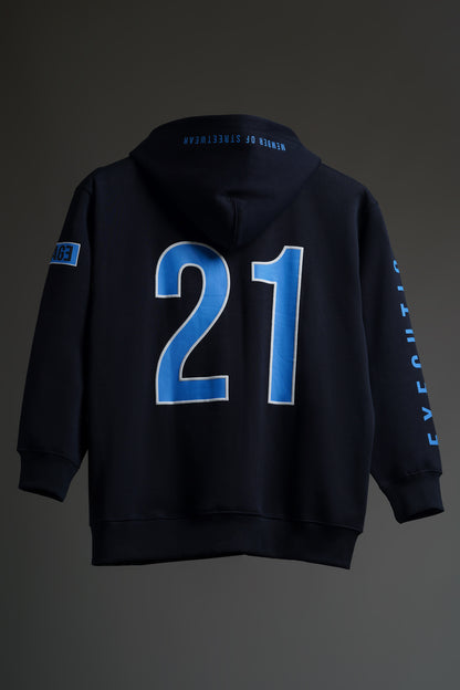 Signature Zipper "NAVY"