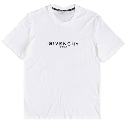 Givenchy Paris Distressed Slim Fit Tee
