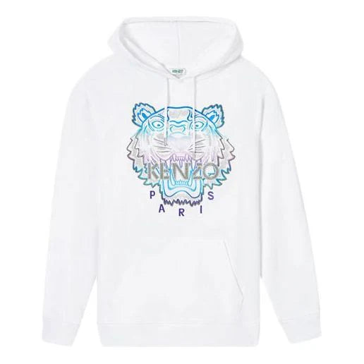 KENZO Series Tiger Head Embroidery Hooded