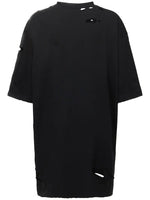 Balenciaga Logo Oversized Distressed Tee