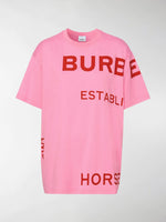 Burberry Pink Horseferry Tee