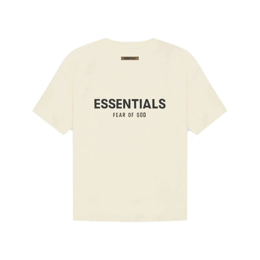FEAR OF GOD ESSENTIAL T-SHIRT SS21 (CREAM)