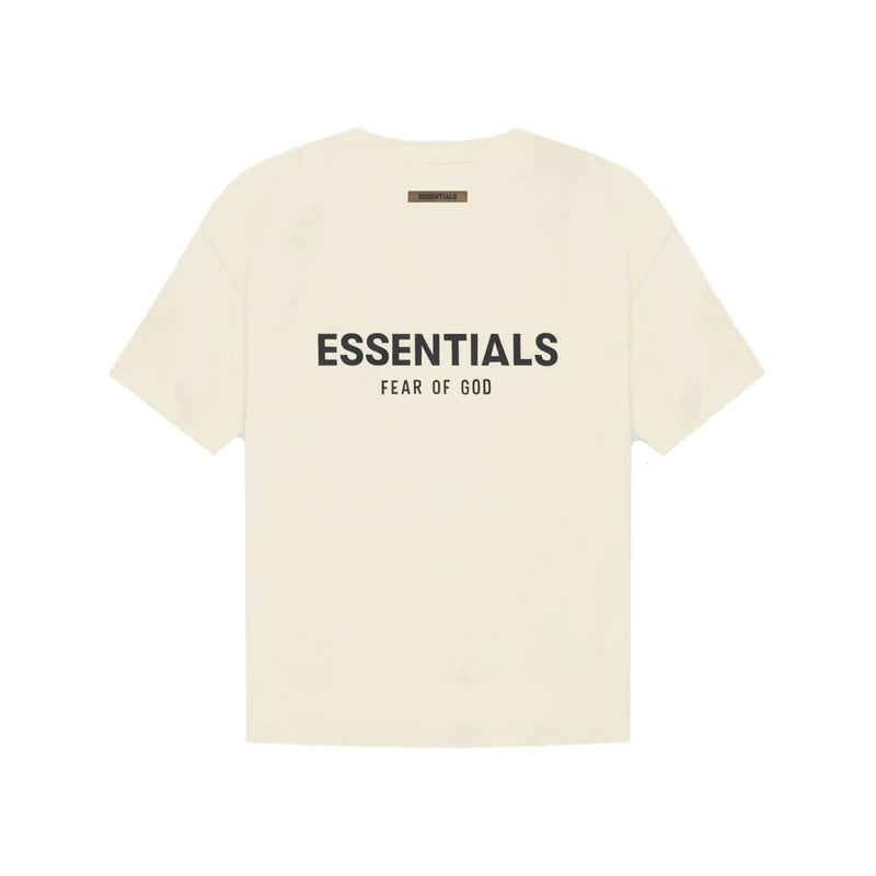 FEAR OF GOD ESSENTIAL T-SHIRT SS21 (CREAM)