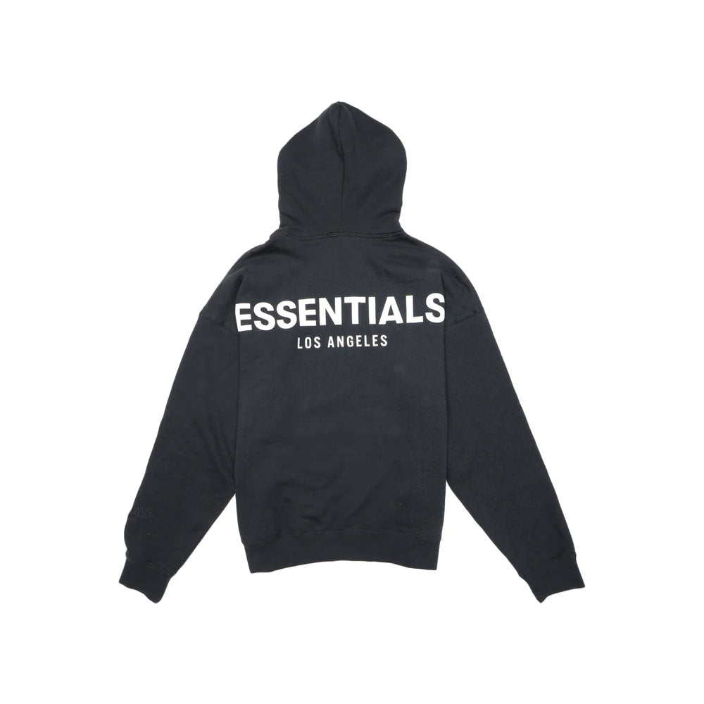 Essentials Los Angeles Reflective Hoodie Black – HYPEWORLD