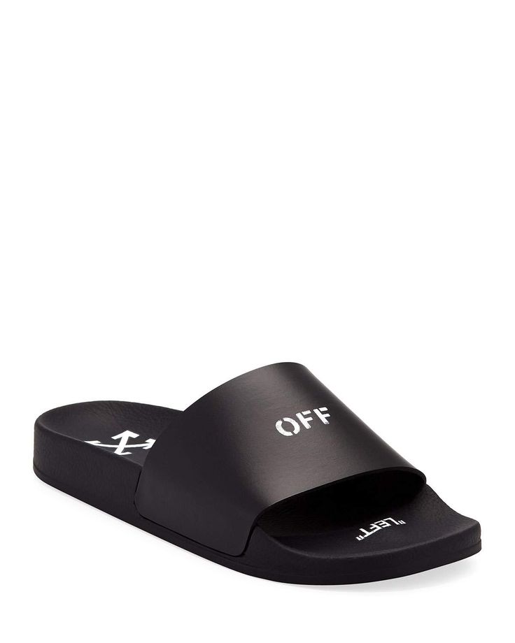 Off White Stamp Logo Slides