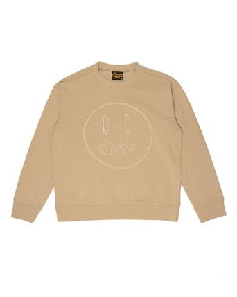 Drew Sketch Mascot Crewneck Beige