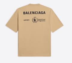 Balenciaga SS22 WFP Tee - Khaki