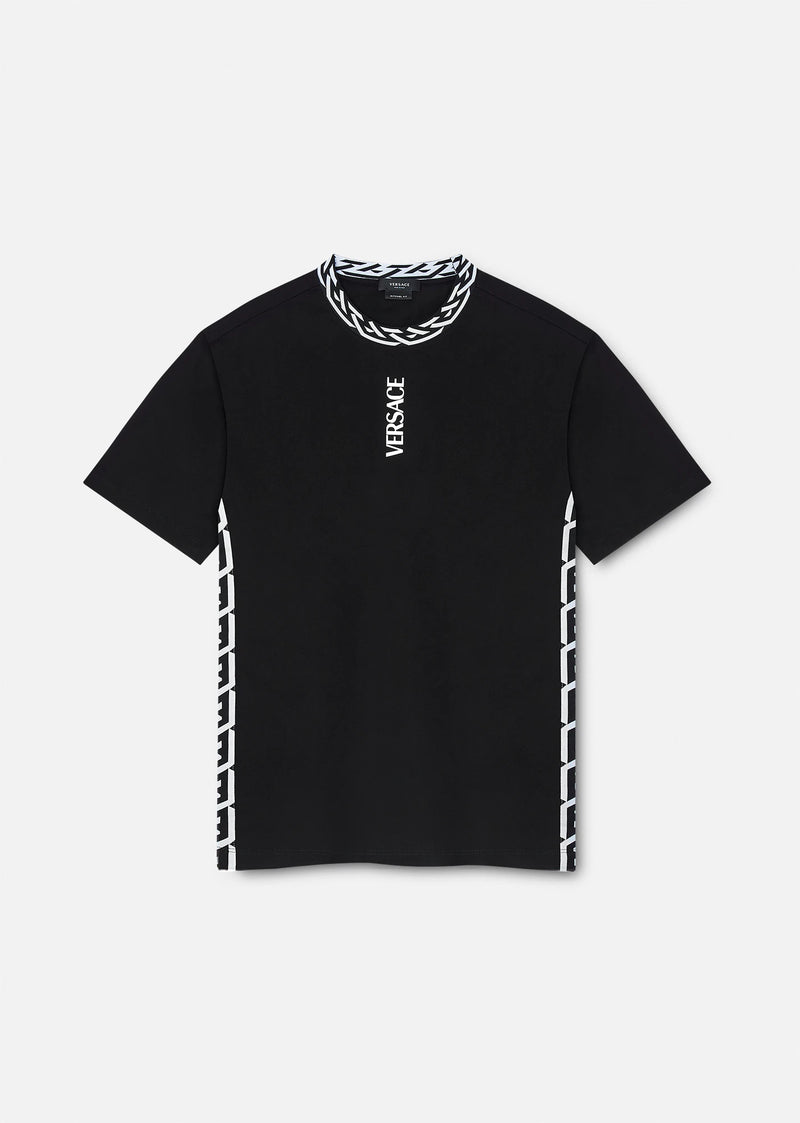 Versace SS22 La Greca Tee - Black