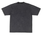 Balenciaga FW22 Property Slogan Washed Tee - Black