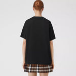 Burberry SS22 Check Pocket Tee - Black