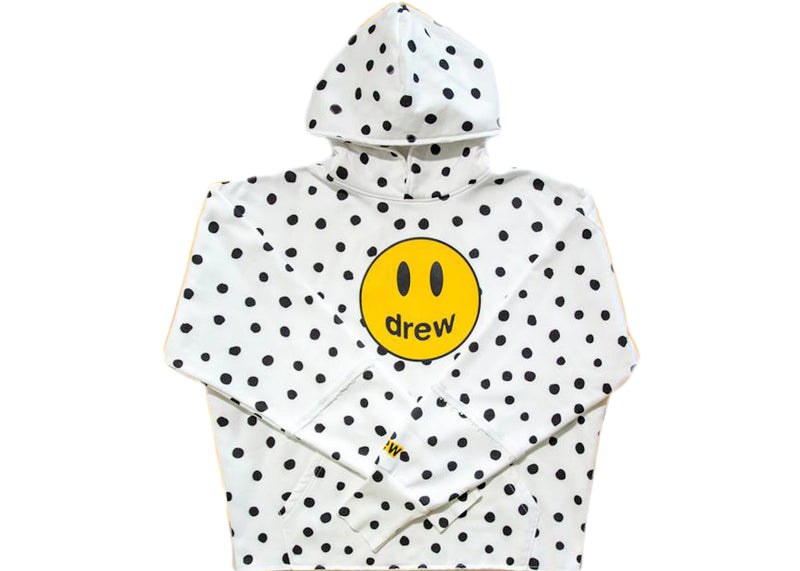 Drew Mascot Deconstructed Hoodie Polka Dot