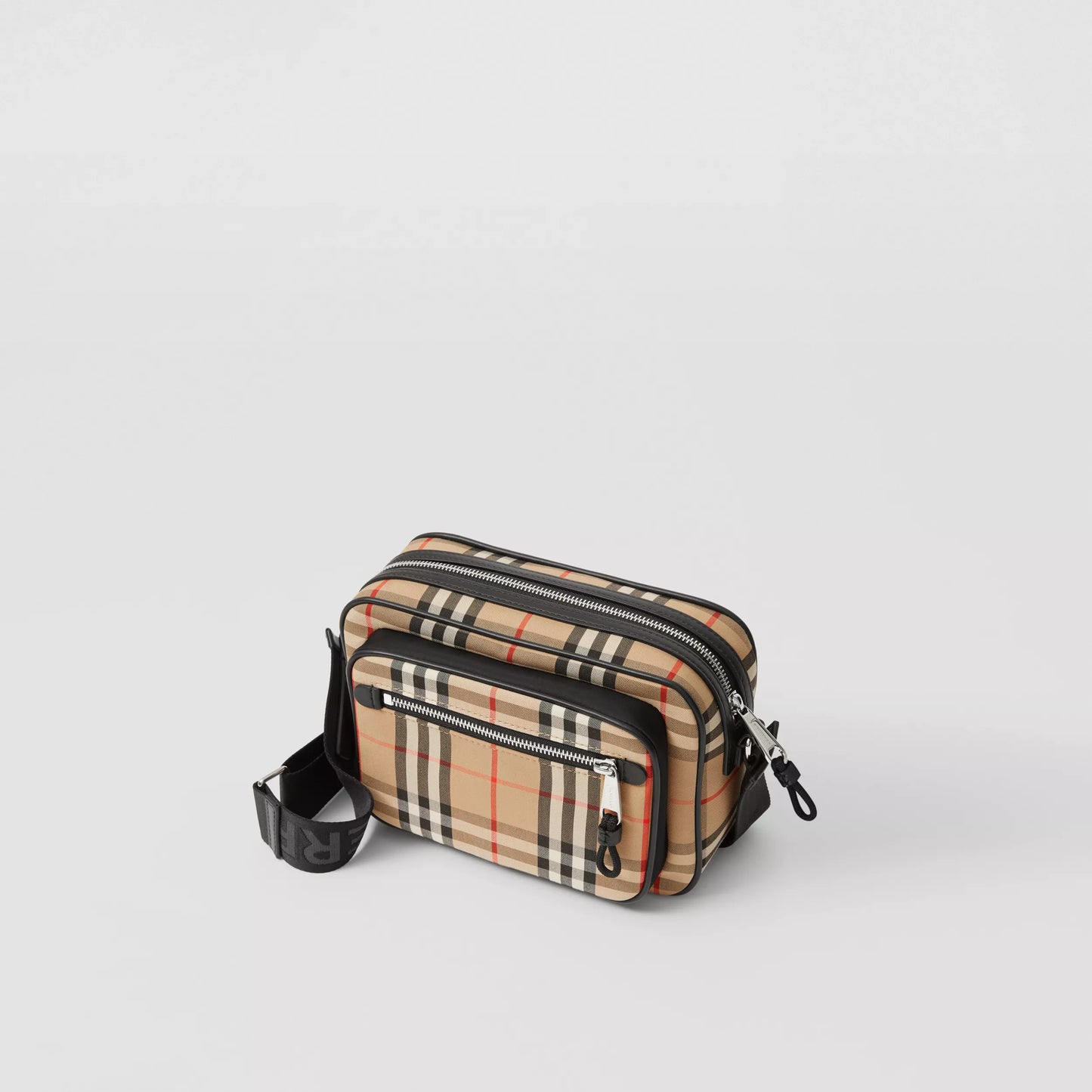 Burberry Vintage Check and Leather Crossbody Bag