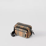 Burberry Vintage Check and Leather Crossbody Bag